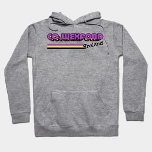 County Wexford / Irish Retro County Pride Design Hoodie